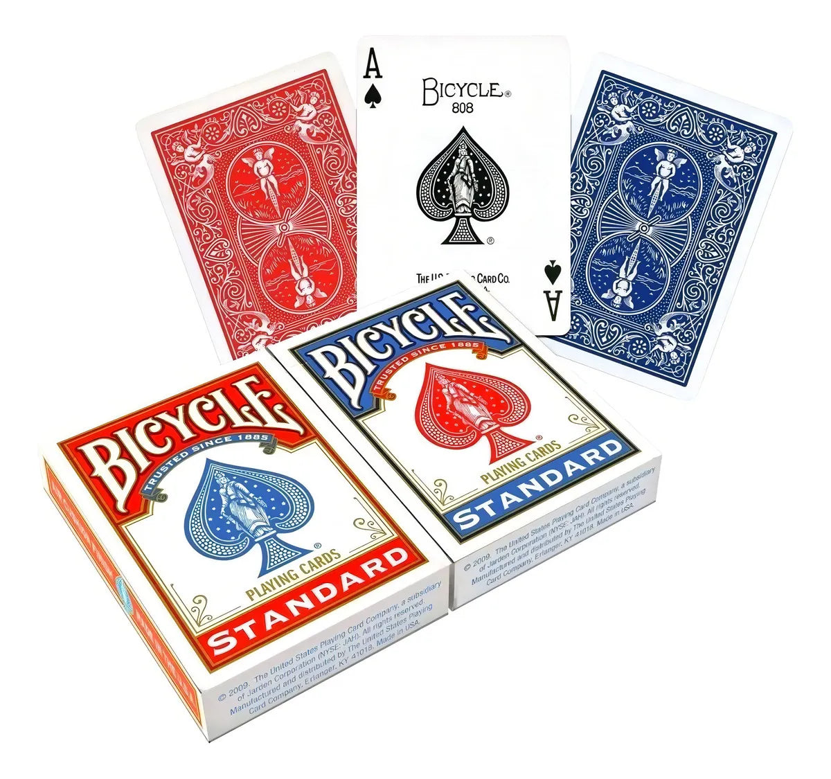 Cartas Bicycle Standard Rojo/Azul