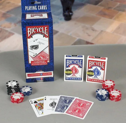 Cartas Bicycle Standard Rojo/Azul